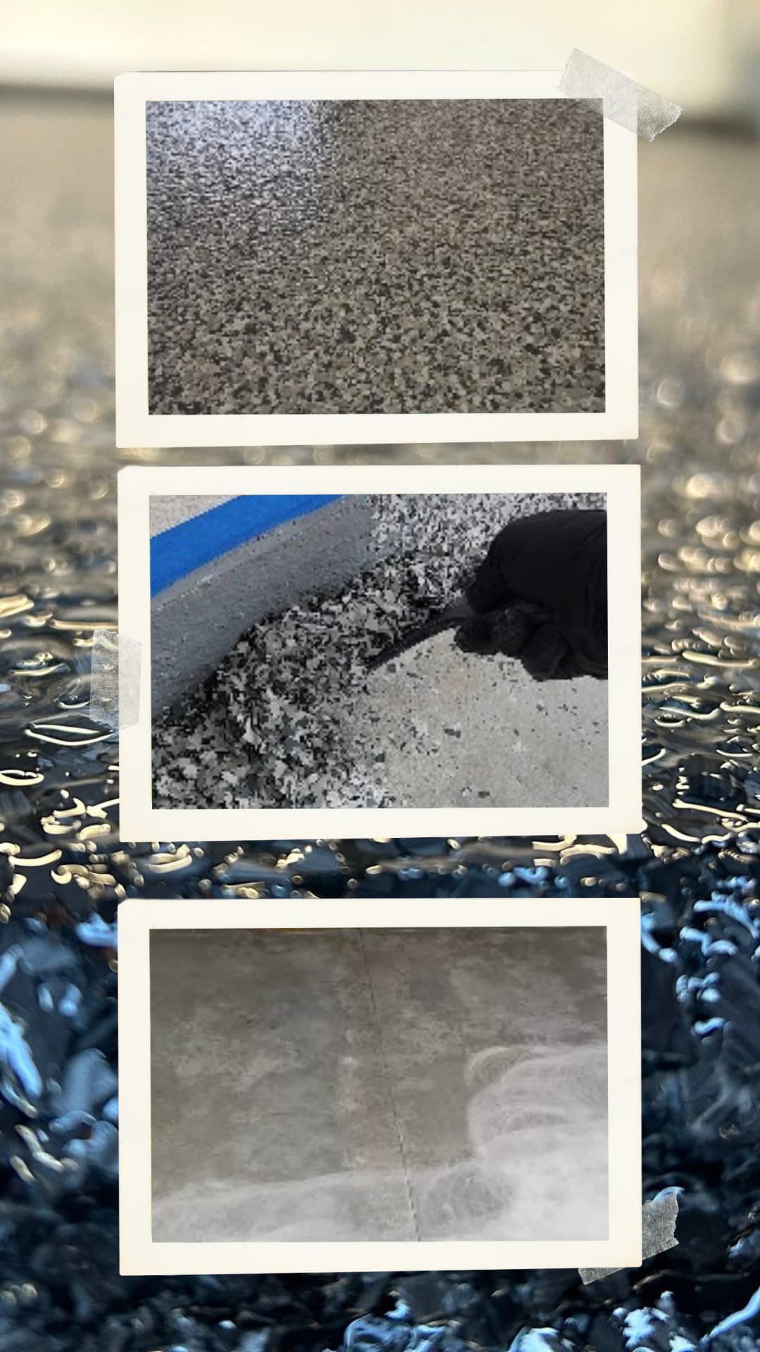 Garage Floor Collage
