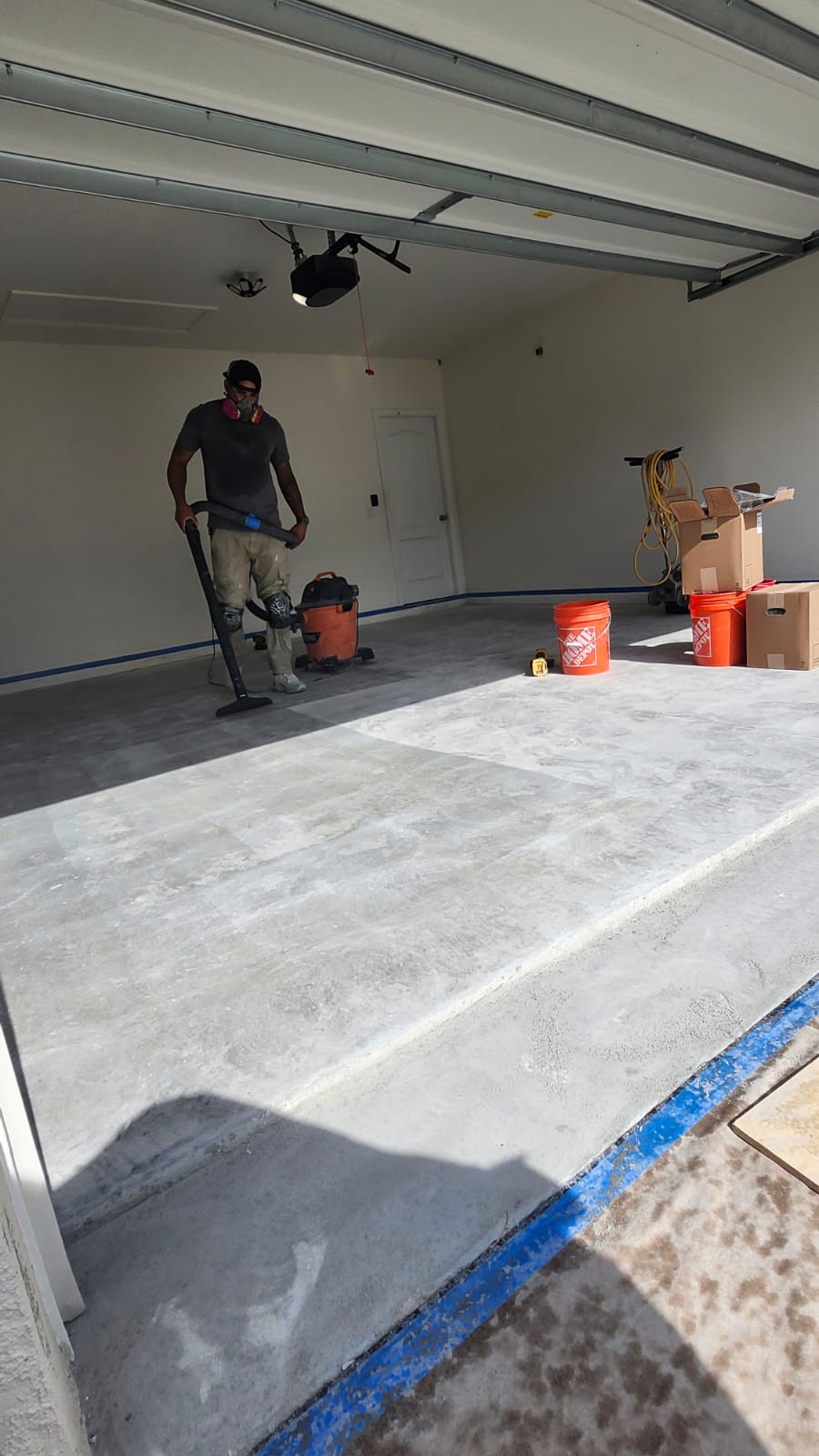 Garage Floor During