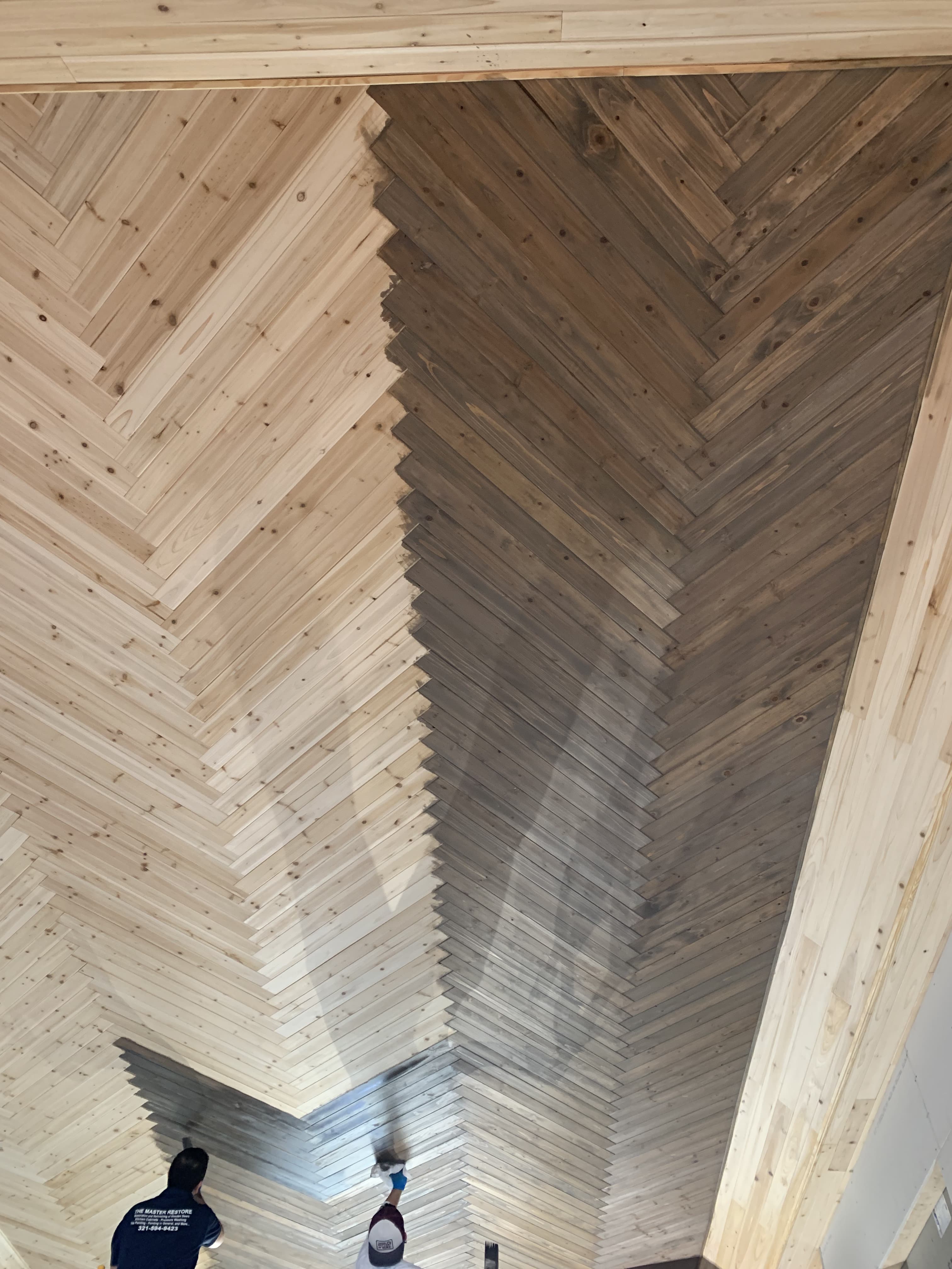 Wood D Staining